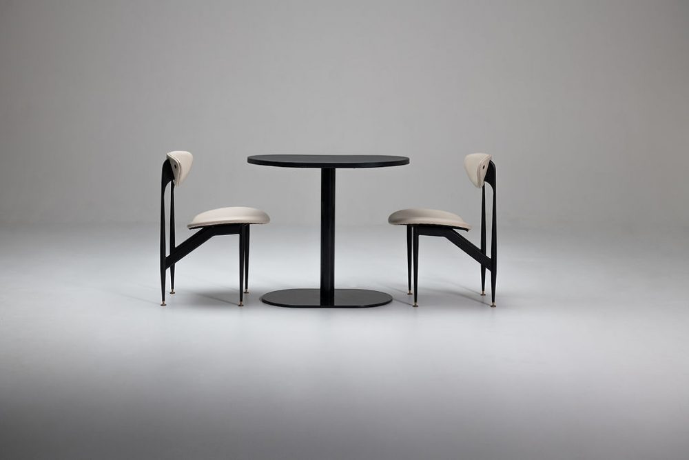 pillar cafe table and scape dining chair