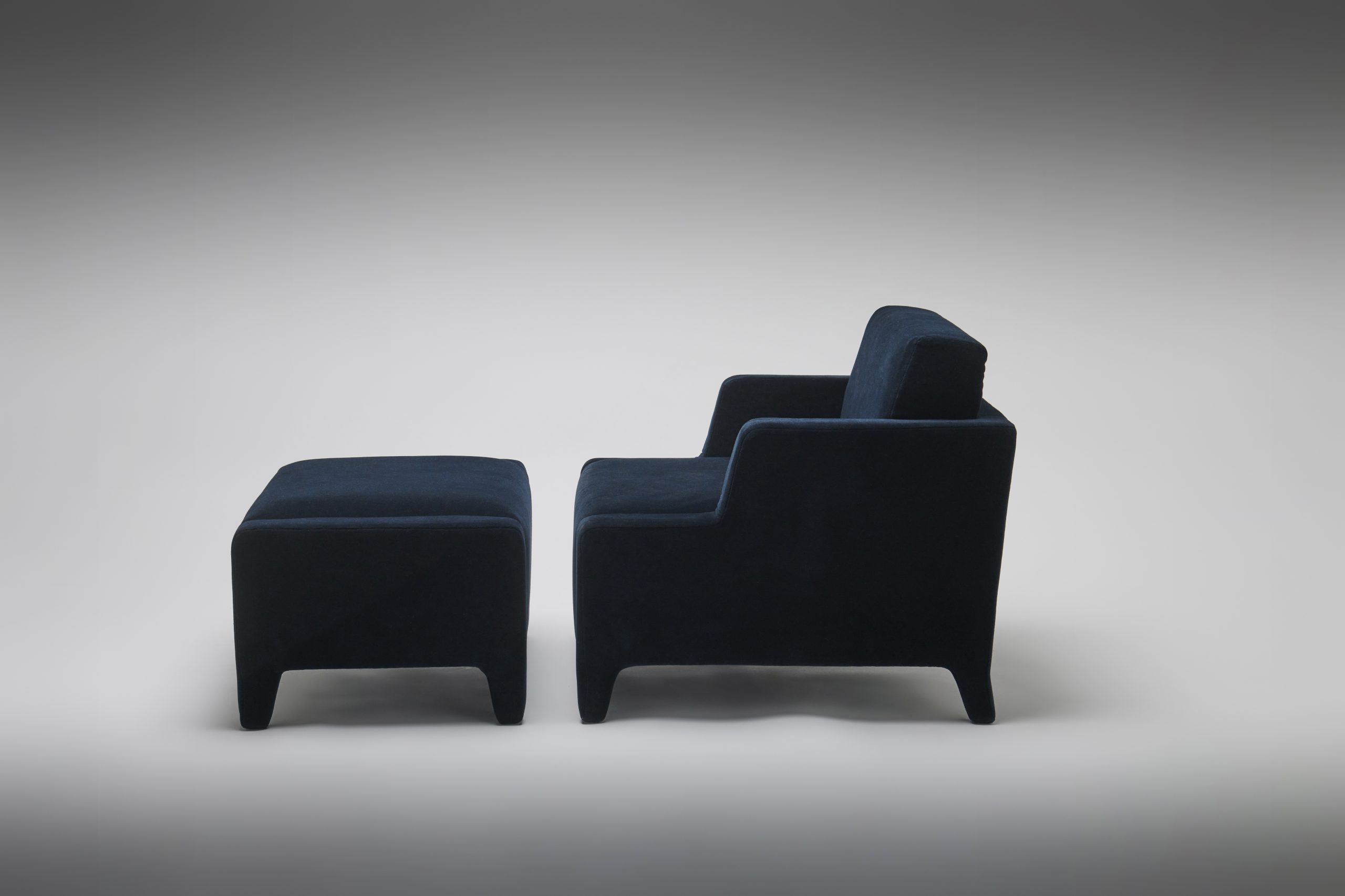 Cast Armchair & Footstool