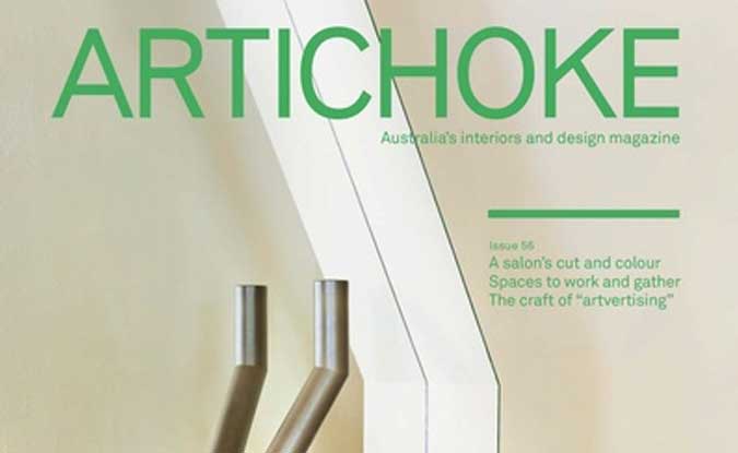 ‘Millipede’ sofa featured in artichoke magazine