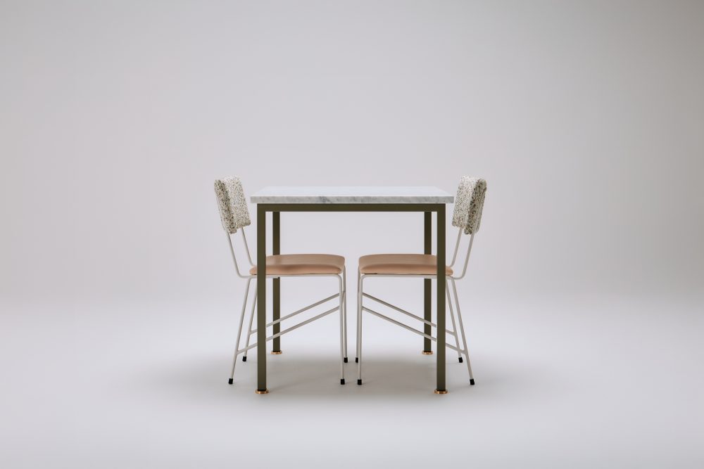 grazia&co dita chair in custom finish 2