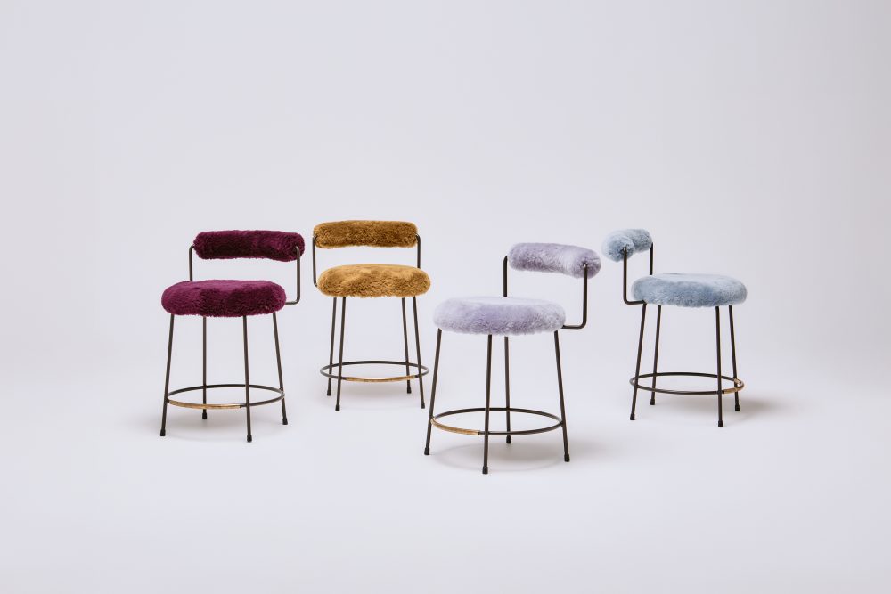 graziaco iva junior with upholstered back collection