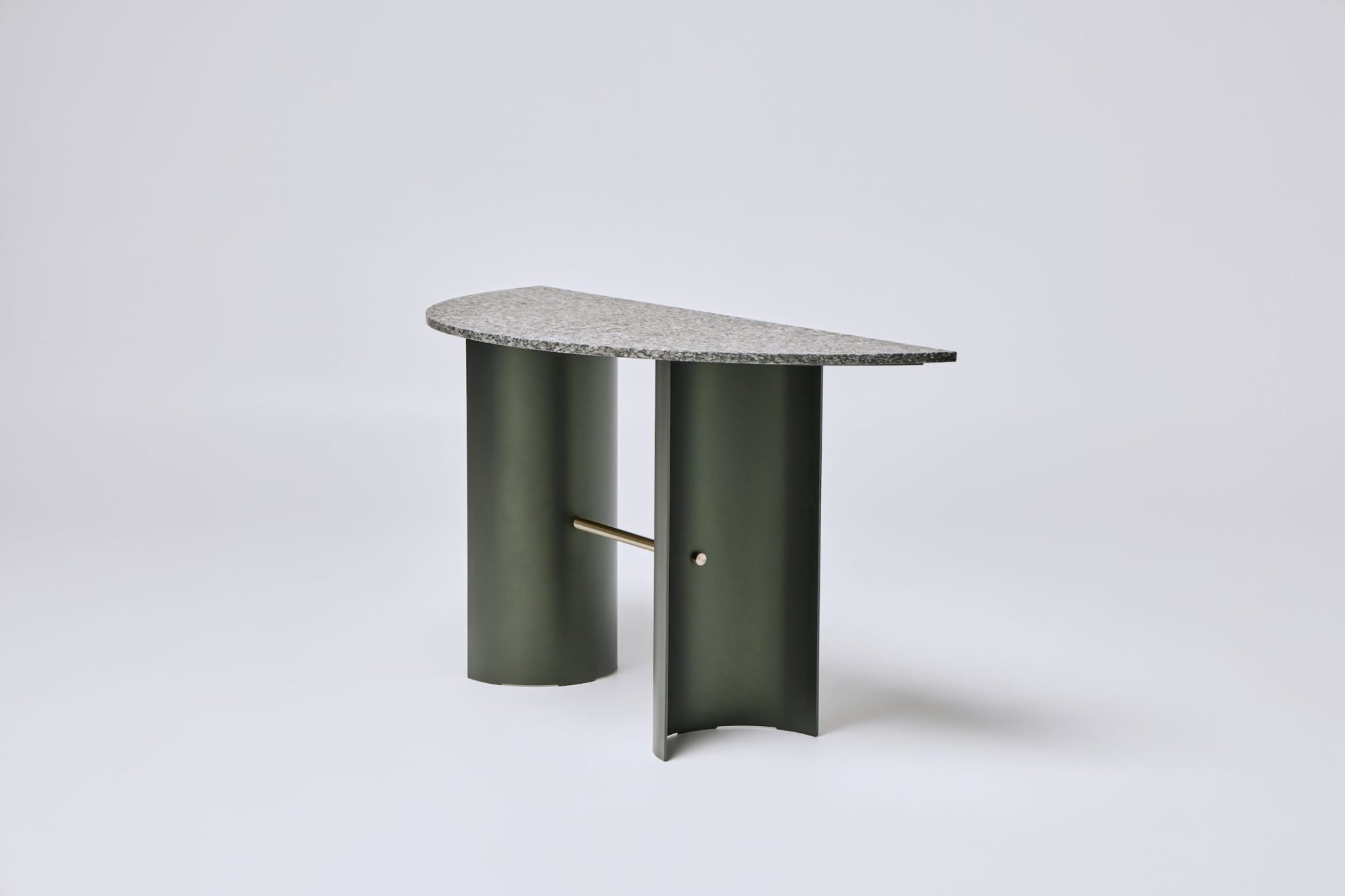 cameo stone top d shape stamp console green lantern pc