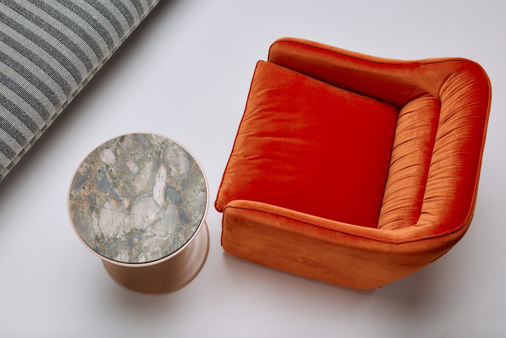 grazia&co rhonda chair custom finish