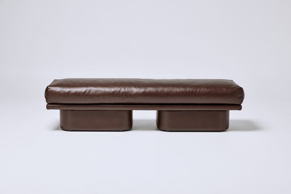 Harvey double plinth base ottoman