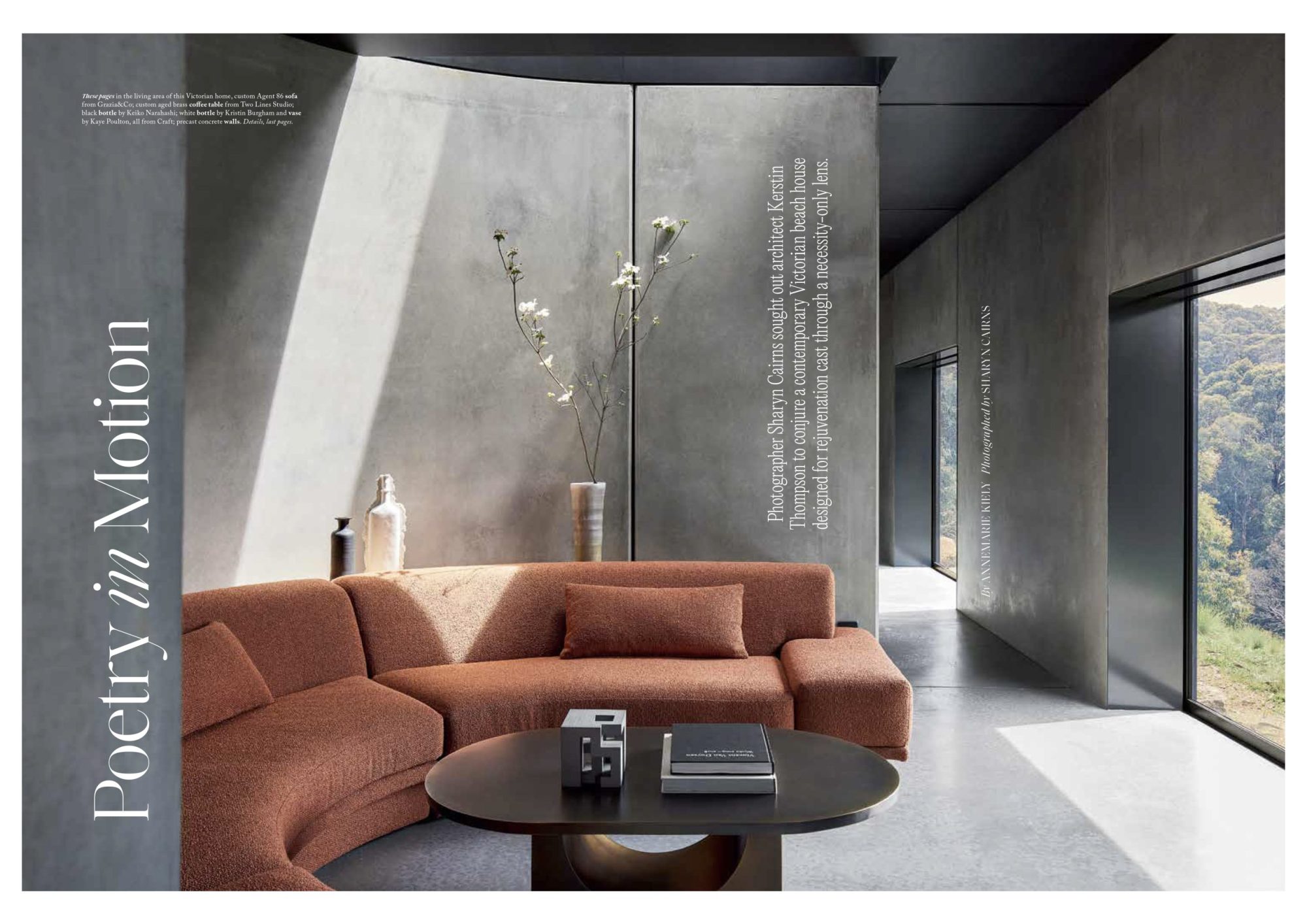 agent86 curved sofa vogue living june23