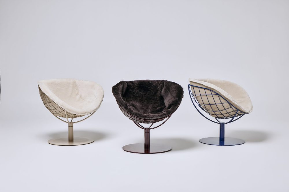 winter chairs in various finishes