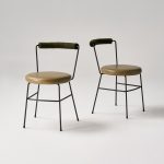 Iva dining chair in custom upholstery