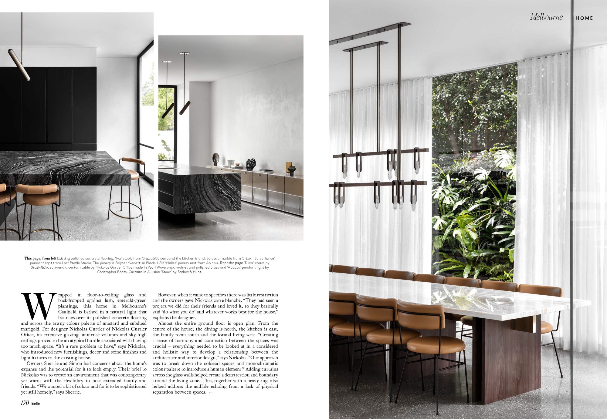 belle iva stools and diiva dining chairs